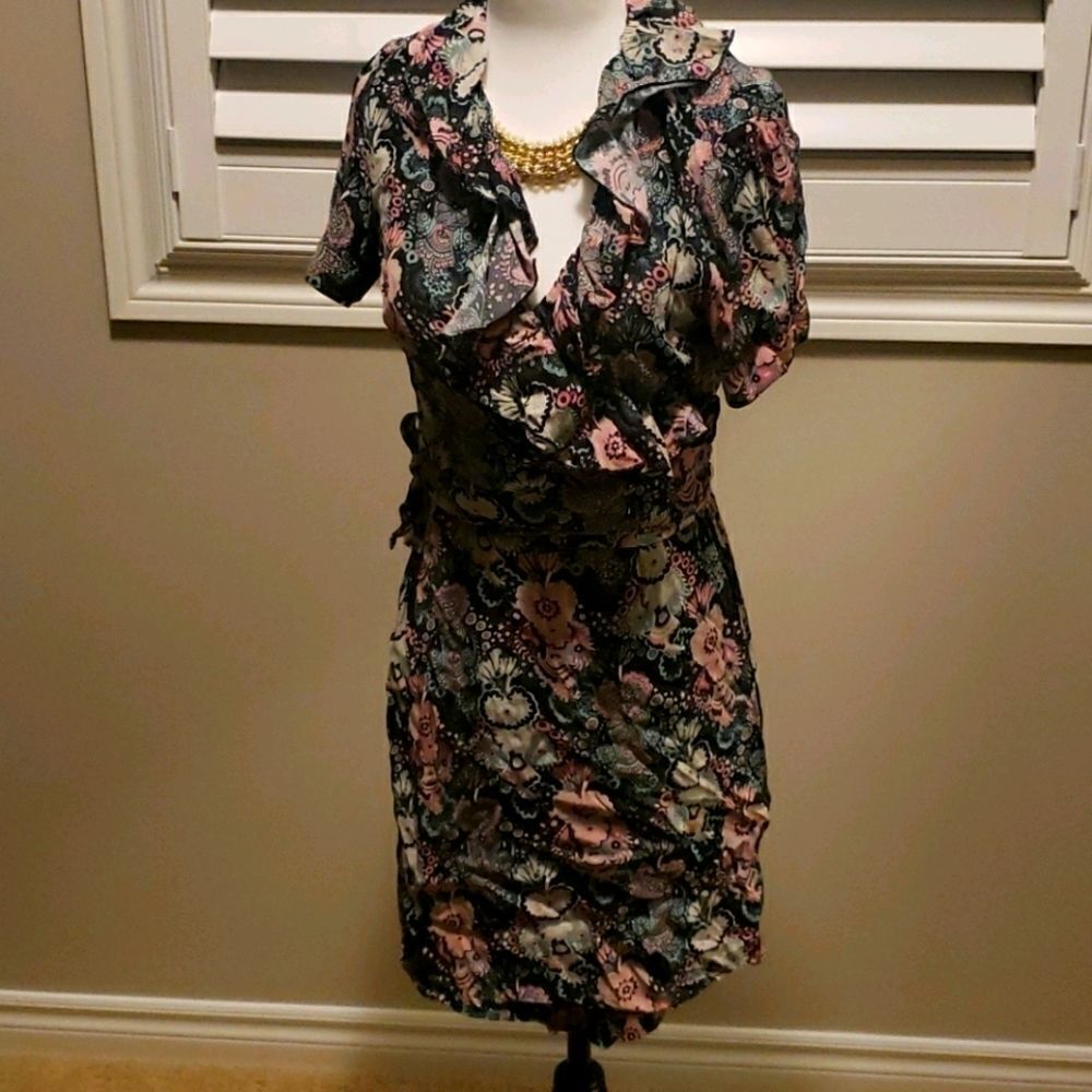 suzy Shier Wrap Dress